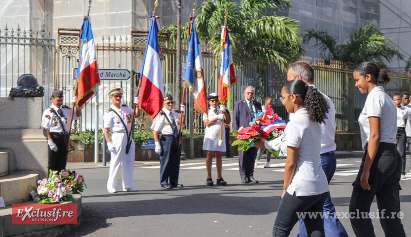 Sainte-Geneviève 2023: dépôt de gerbes à Saint-Denis