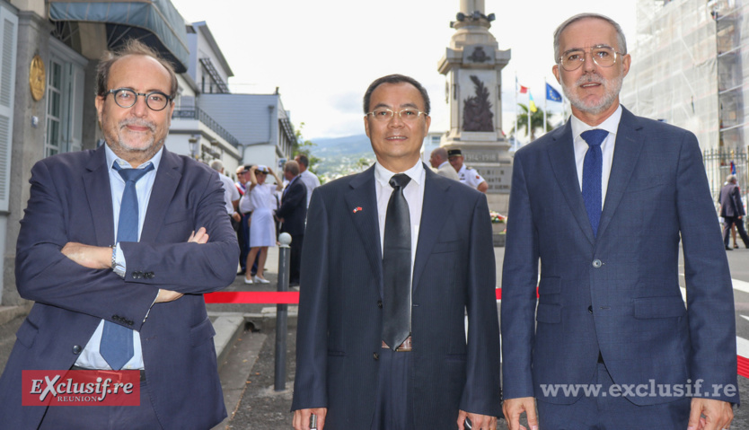 Sainte-Geneviève 2023: dépôt de gerbes à Saint-Denis