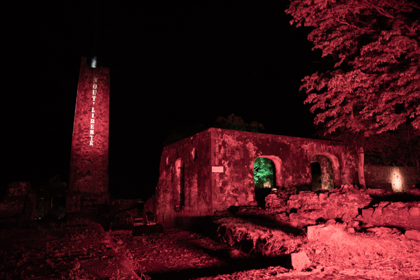 Au Domaine de Villèle, c'était ce mercredi soir le Gran 20 désanm...