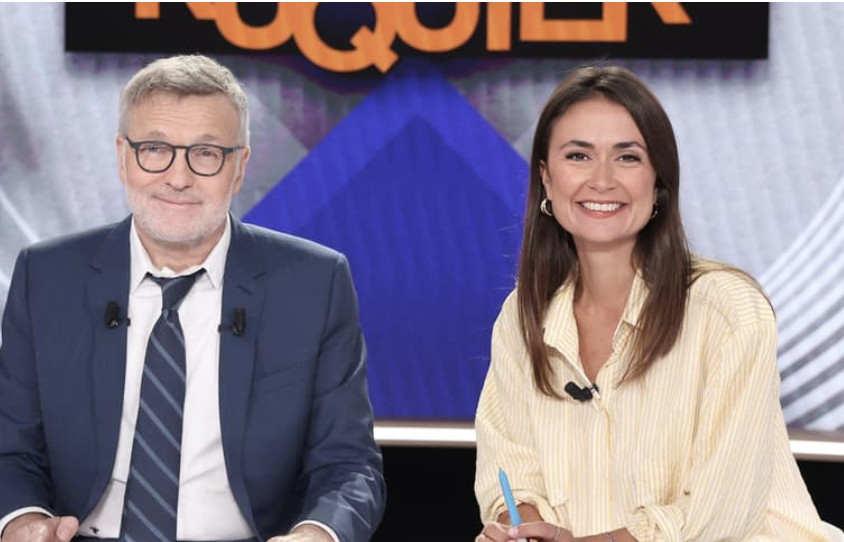 Laurent Ruquier a présenté "Le 20 heures de Ruquier" pendant 3 mois avec Julie Hammett Laurent Ruquier a présenté "Le 20 heures de Ruquier" pendant 3 mois avec Julie Hammett