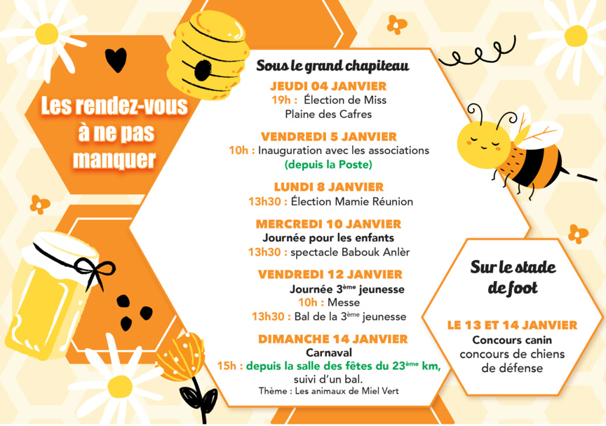 A ne pas manquer !
