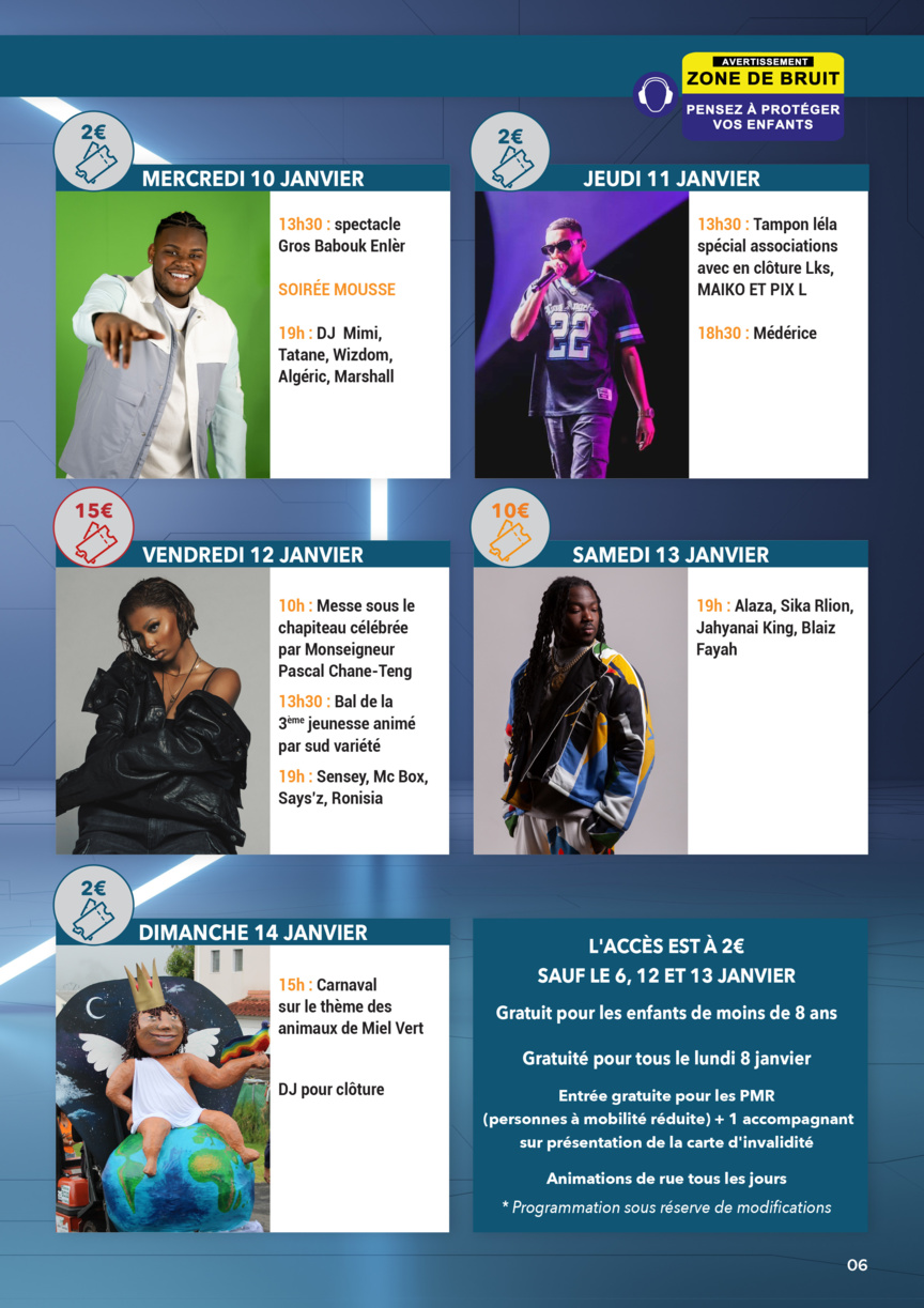 Programmation artistique, suite Programmation artistique, suite