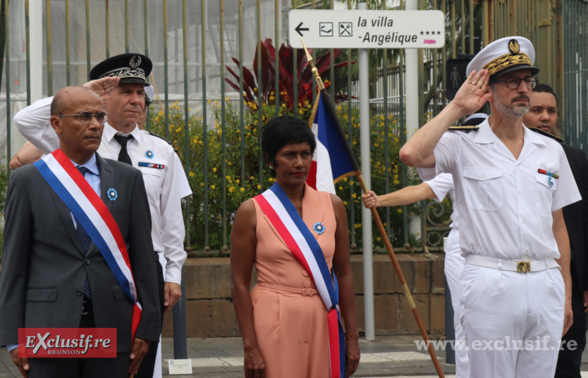 Cérémonie du 11 novembre 2023 à Saint-Denis: un moment particulier Cérémonie du 11 novembre 2023 à Saint-Denis: un moment particulier