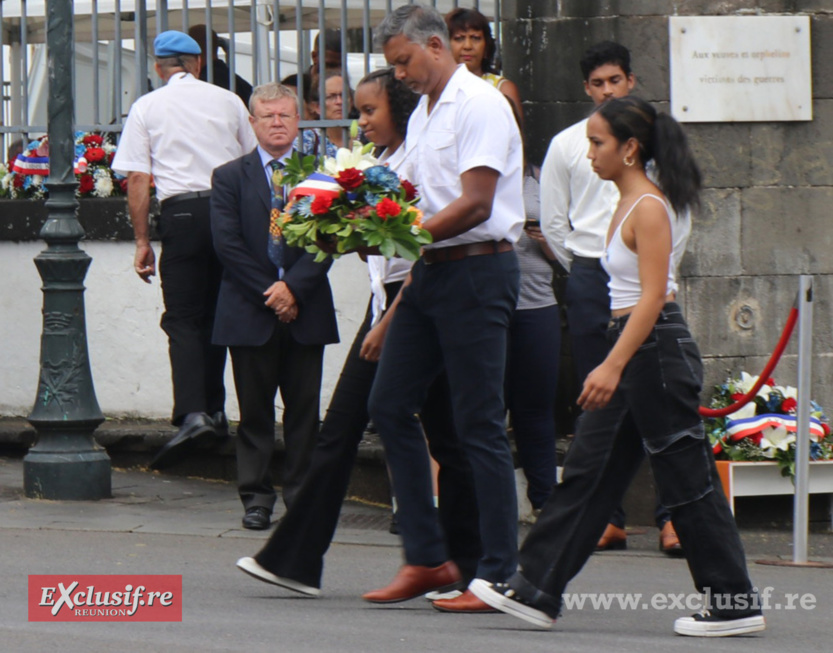 Cérémonie du 11 novembre 2023 à Saint-Denis: un moment particulier Cérémonie du 11 novembre 2023 à Saint-Denis: un moment particulier