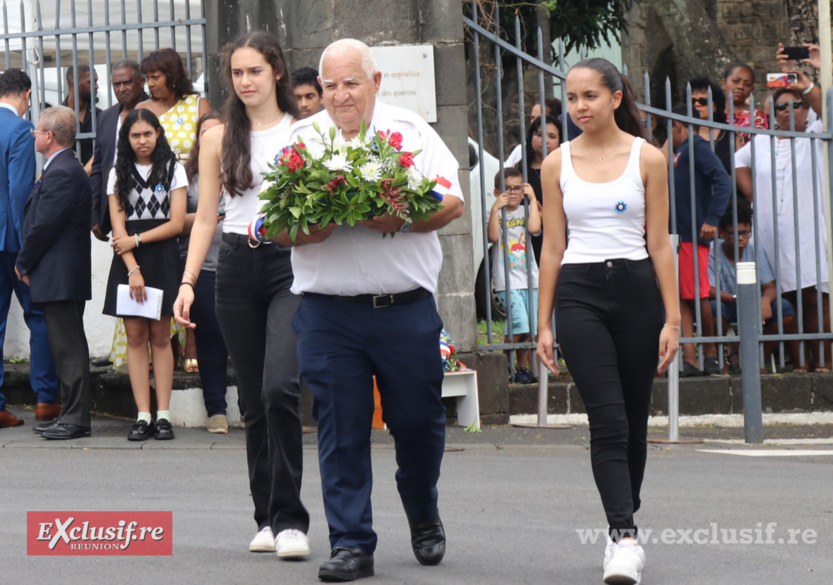 Cérémonie du 11 novembre 2023 à Saint-Denis: un moment particulier Cérémonie du 11 novembre 2023 à Saint-Denis: un moment particulier