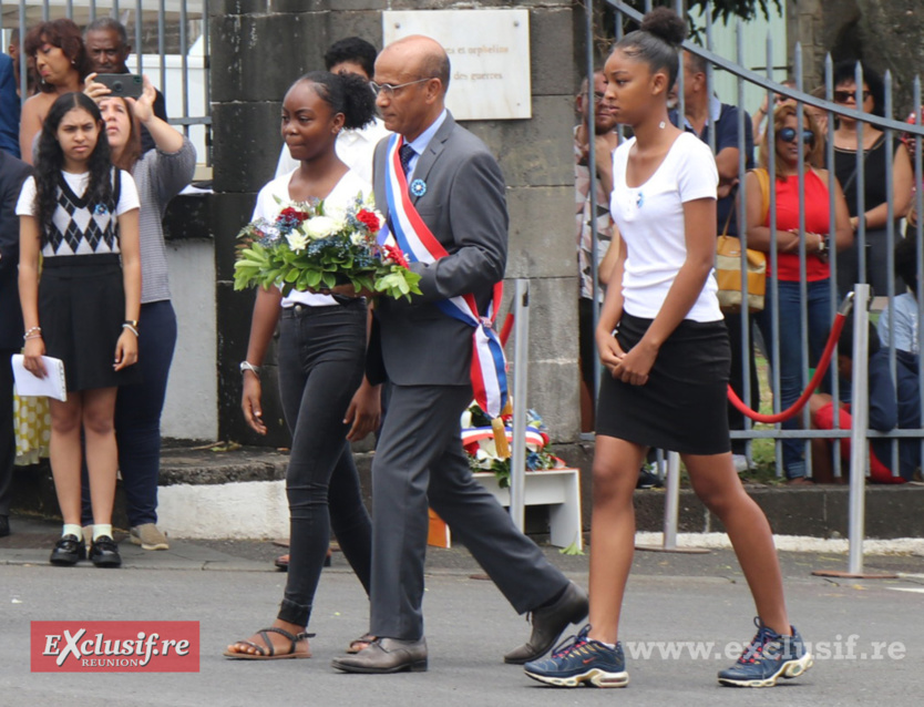 Cérémonie du 11 novembre 2023 à Saint-Denis: un moment particulier Cérémonie du 11 novembre 2023 à Saint-Denis: un moment particulier