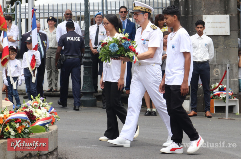 Cérémonie du 11 novembre 2023 à Saint-Denis: un moment particulier Cérémonie du 11 novembre 2023 à Saint-Denis: un moment particulier