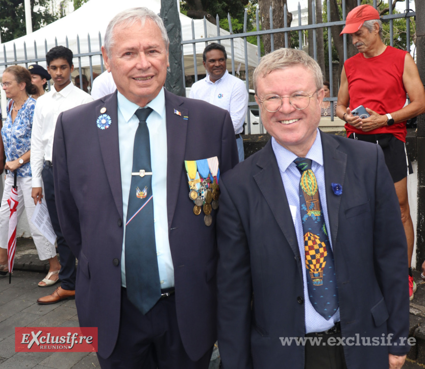 Cérémonie du 11 novembre 2023 à Saint-Denis: un moment particulier Cérémonie du 11 novembre 2023 à Saint-Denis: un moment particulier