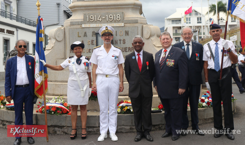 Cérémonie du 11 novembre 2023 à Saint-Denis: un moment particulier Cérémonie du 11 novembre 2023 à Saint-Denis: un moment particulier