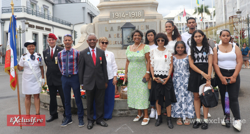 Cérémonie du 11 novembre 2023 à Saint-Denis: un moment particulier Cérémonie du 11 novembre 2023 à Saint-Denis: un moment particulier
