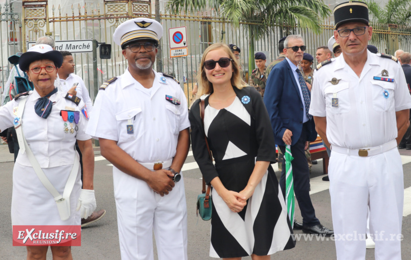 Cérémonie du 11 novembre 2023 à Saint-Denis: un moment particulier Cérémonie du 11 novembre 2023 à Saint-Denis: un moment particulier