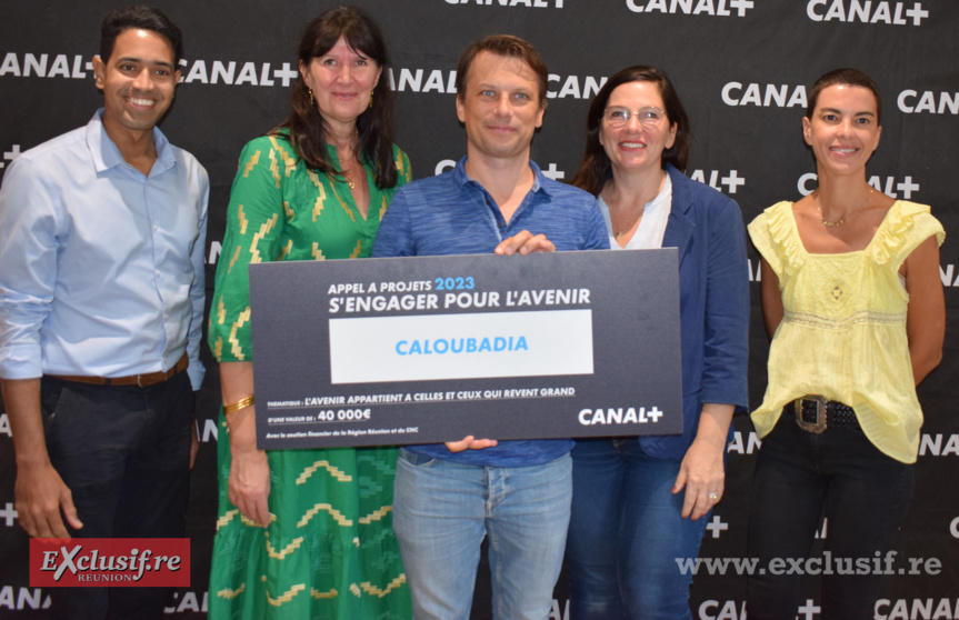 Canal+ Réunion: les 5 lauréat.e.s "Appel à projets" gagnent 40 000€ chacun.e