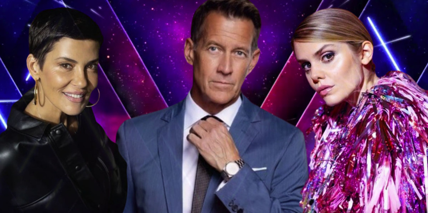 Cristina Cordula, James Denton, Coeur de Pirate (photos de bande-annonce TF1) Cristina Cordula, James Denton, Coeur de Pirate (photos de bande-annonce TF1)