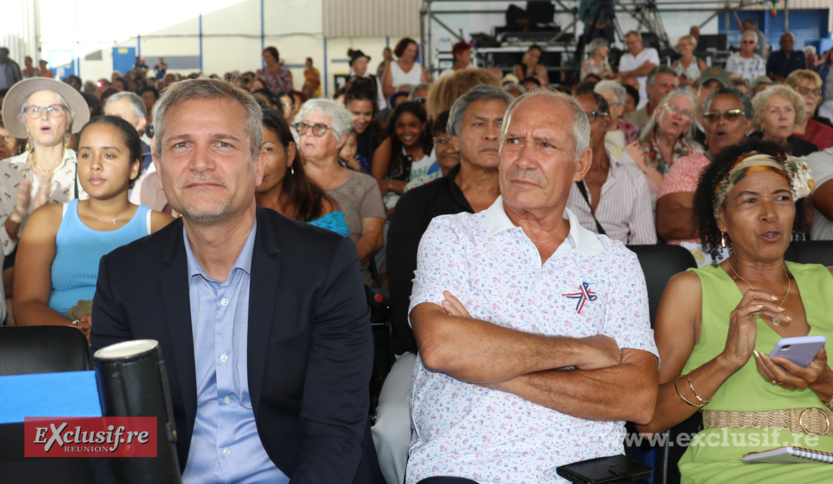 Olivier Rivière, maire de Saint-Philippe, présent chaque année pour soutenir sa Miss Mamie