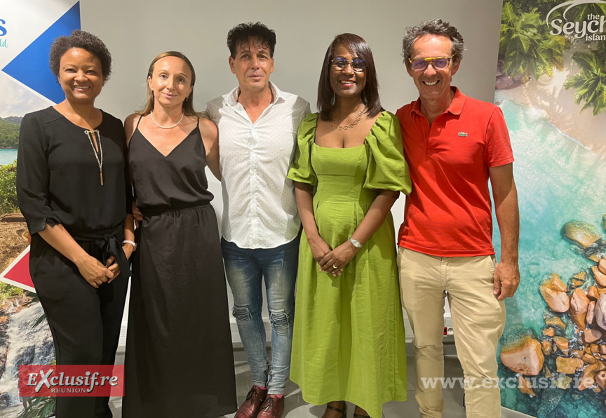 Bernadette Honoré, Véronique Victoire, Chris Hamer,  Bernadette Willemin, et Stéphane André