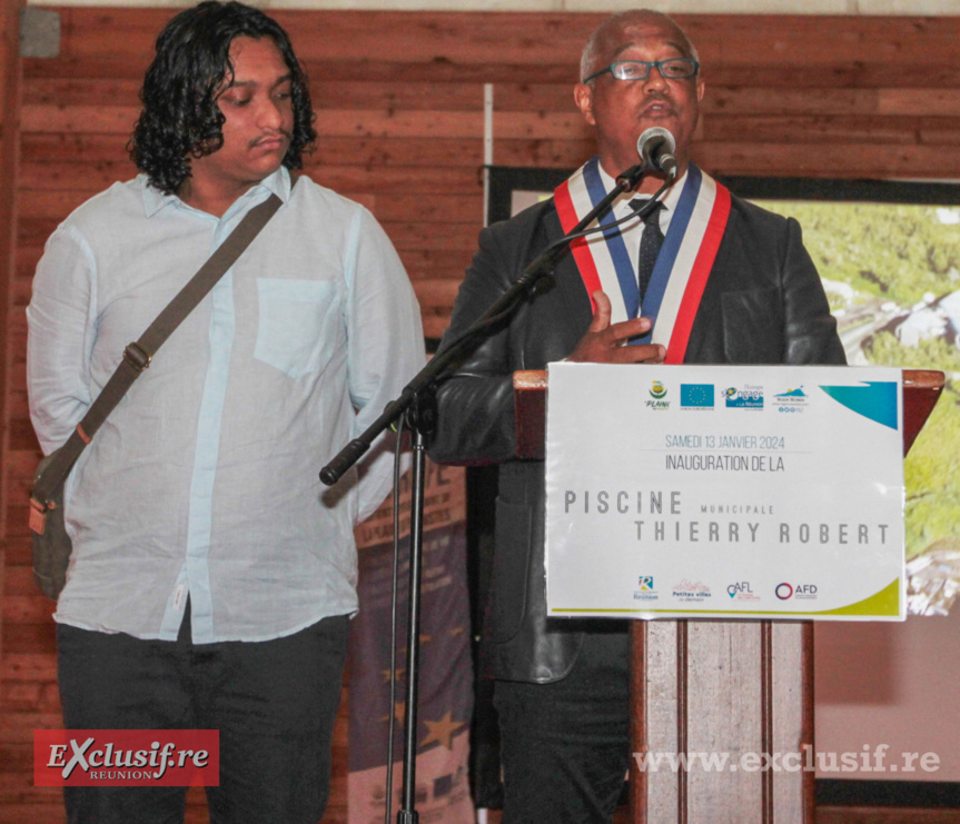 Johnny Payet et Samuel Robert, le fils de Thierry Robert Johnny Payet et Samuel Robert, le fils de Thierry Robert