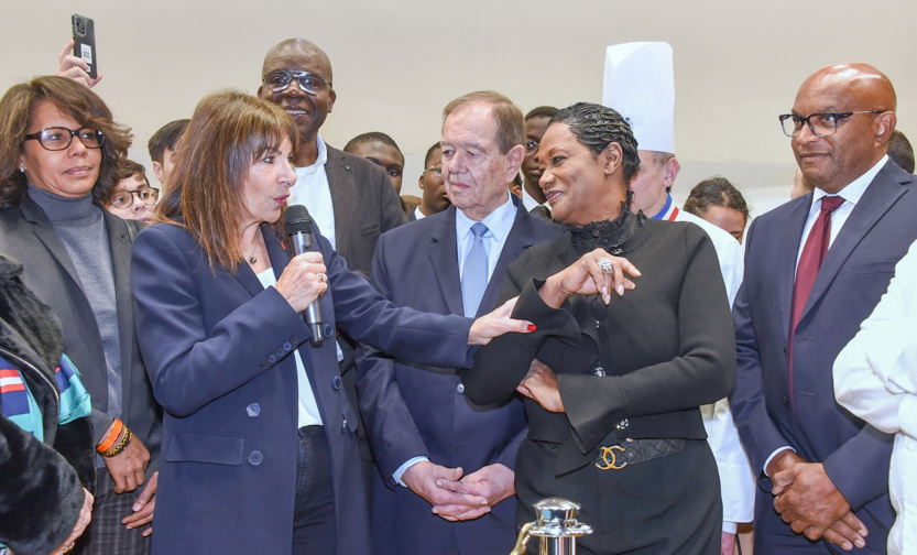 Audrey Pulvar, Anne Hidalgo, Patrick Ollier, Babette de Rozières et Henri Salomon