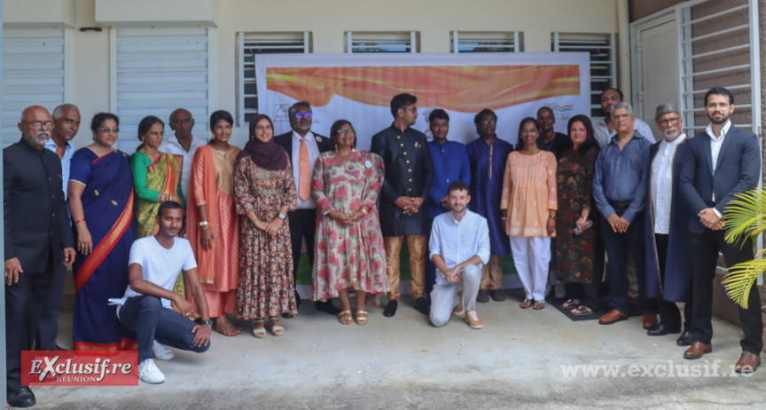 La photo de famille prise le 26 janvier 2024