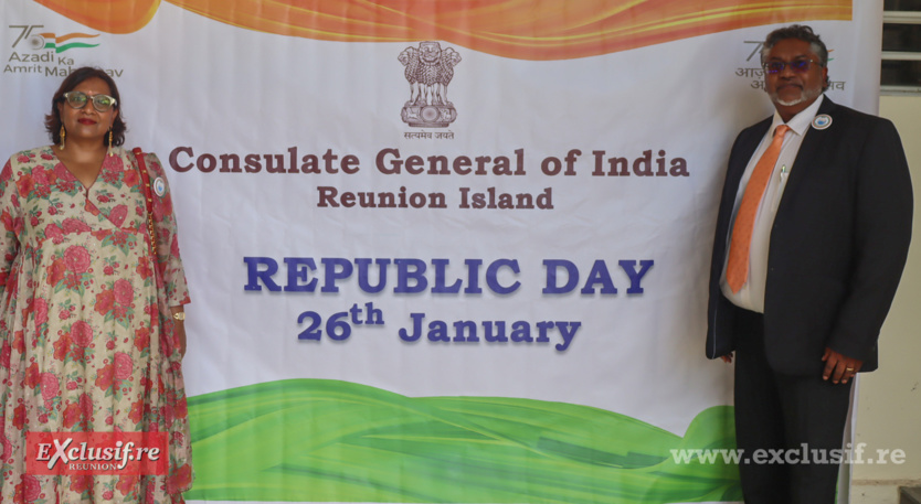 Le Jour de la République de l'Inde fêté au consulat de La Réunion