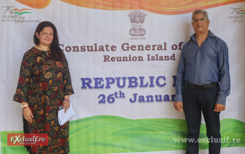 Le Jour de la République de l'Inde fêté au consulat de La Réunion