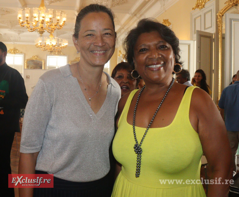 Brigitte Adame et Marie-Annicka Andamaye Brigitte Adame et Marie-Annicka Andamaye