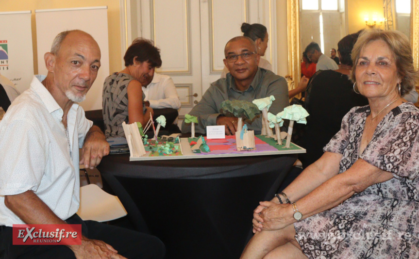 Arnaud Huguet, Jean-Alexandre Poleya et Christelle Hassen
