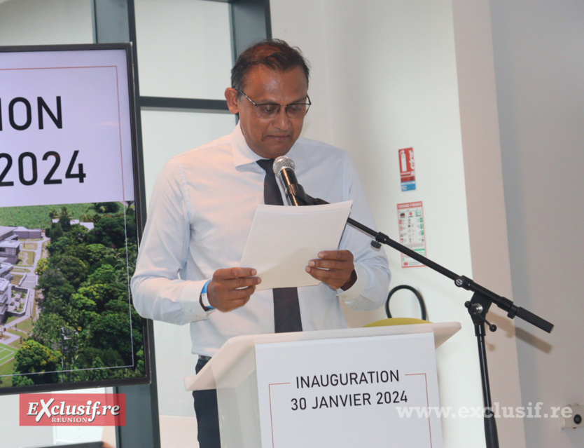 Jeannick Atchapa, maire de Bras Panon Jeannick Atchapa, maire de Bras Panon