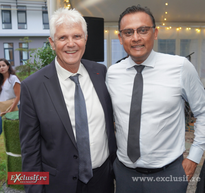 Dr Gérard d'Abbadie et Jeannick Atchapa Dr Gérard d'Abbadie et Jeannick Atchapa