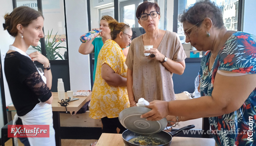 Atelier cuisine chez Aügur à Saint-Pierre avec le chef Joey Atchama