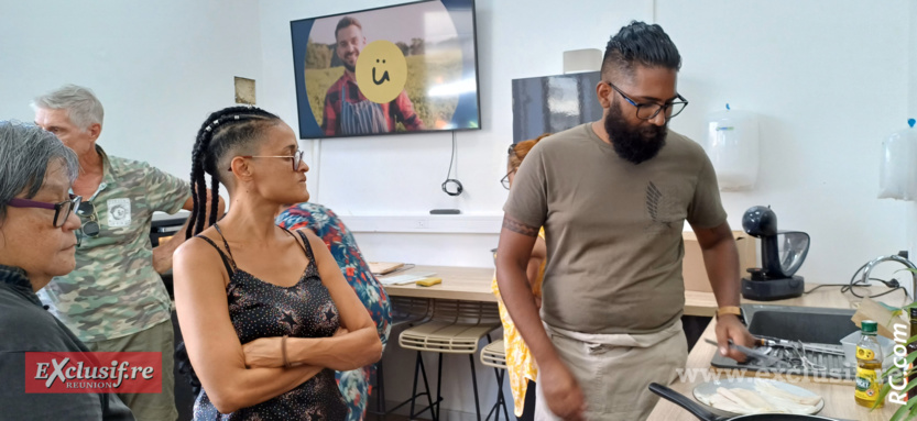 Joey Atchama en action... Joey Atchama en action...