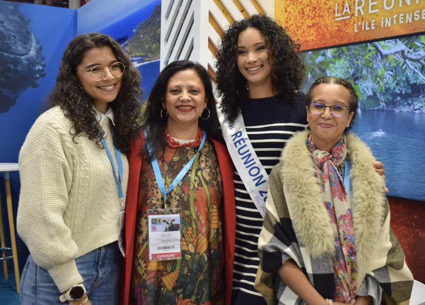 Lucie, de Destination Sud, Pascale, de l'IRT, Mélanie, et Sabine, de Destination Sud Lucie, de Destination Sud, Pascale, de l'IRT, Mélanie, et Sabine, de Destination Sud