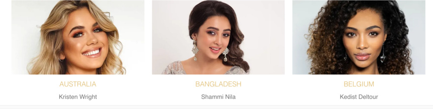 Miss Monde 2024 c'est ce samedi soir: photos des 112 candidates Miss Monde 2024 c'est ce samedi soir: photos des 112 candidates