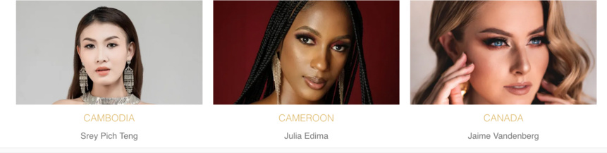 Miss Monde 2024 c'est ce samedi soir: photos des 112 candidates