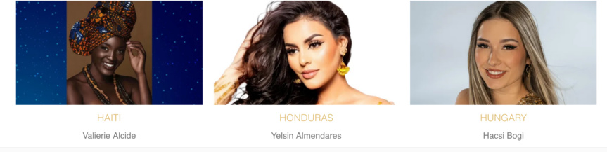 Miss Monde 2024 c'est ce samedi soir: photos des 112 candidates Miss Monde 2024 c'est ce samedi soir: photos des 112 candidates