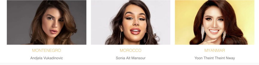 Miss Monde 2024 c'est ce samedi soir: photos des 112 candidates Miss Monde 2024 c'est ce samedi soir: photos des 112 candidates