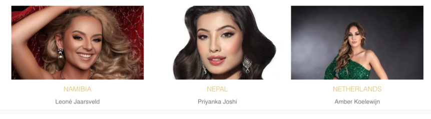 Miss Monde 2024 c'est ce samedi soir: photos des 112 candidates Miss Monde 2024 c'est ce samedi soir: photos des 112 candidates