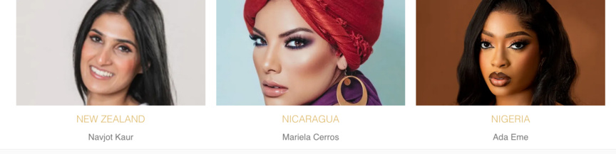 Miss Monde 2024 c'est ce samedi soir: photos des 112 candidates Miss Monde 2024 c'est ce samedi soir: photos des 112 candidates