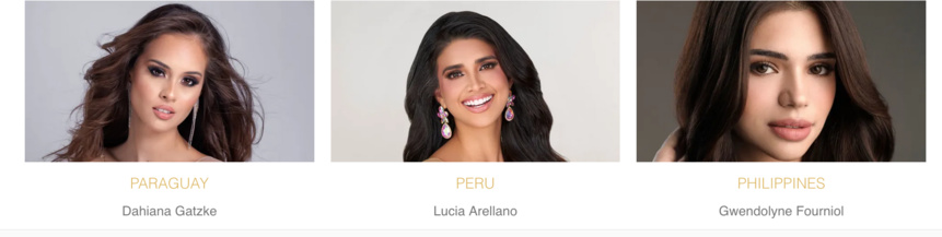 Miss Monde 2024 c'est ce samedi soir: photos des 112 candidates