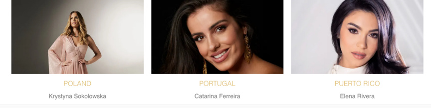 Miss Monde 2024 c'est ce samedi soir: photos des 112 candidates Miss Monde 2024 c'est ce samedi soir: photos des 112 candidates