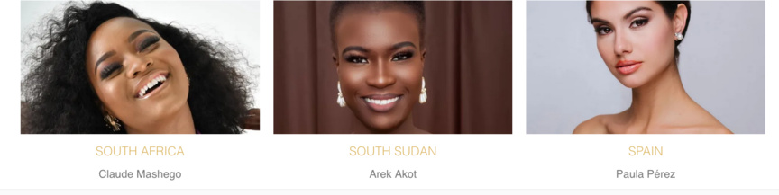 Miss Monde 2024 c'est ce samedi soir: photos des 112 candidates Miss Monde 2024 c'est ce samedi soir: photos des 112 candidates