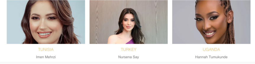 Miss Monde 2024 c'est ce samedi soir: photos des 112 candidates Miss Monde 2024 c'est ce samedi soir: photos des 112 candidates