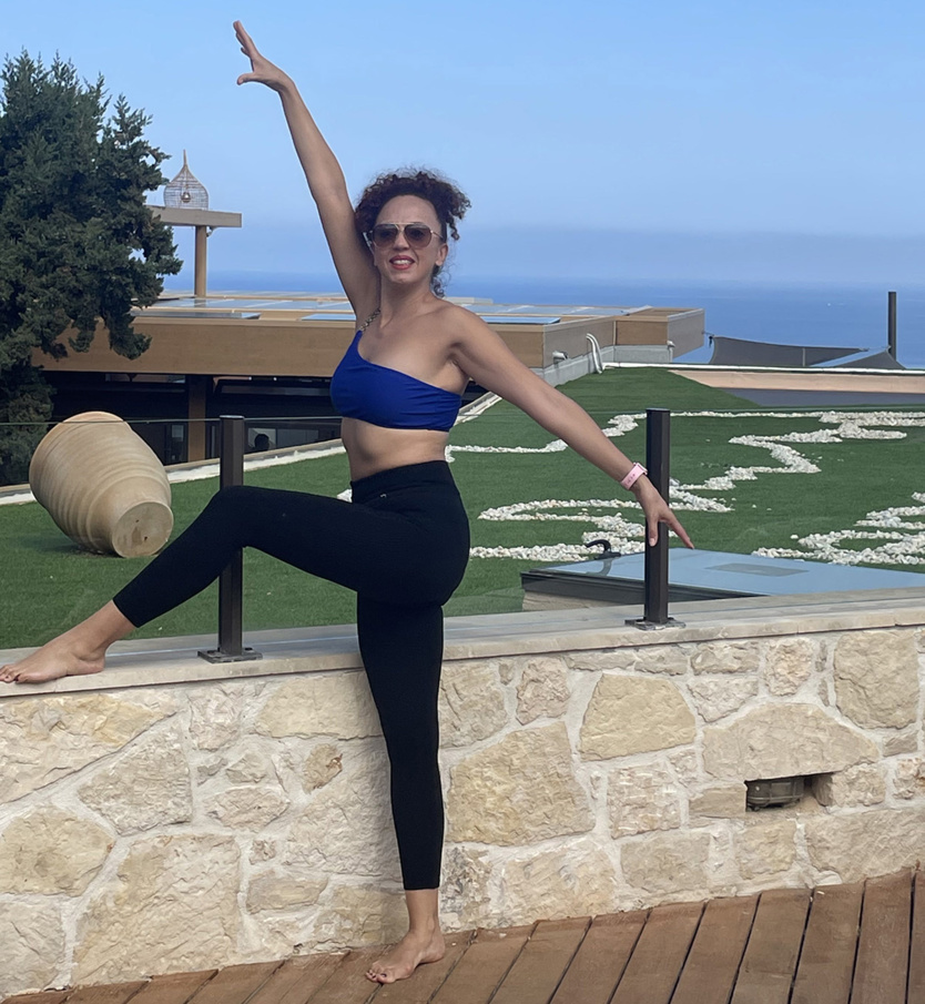 Ménina Hoarau, coach sportive & bien-être, et danseuse