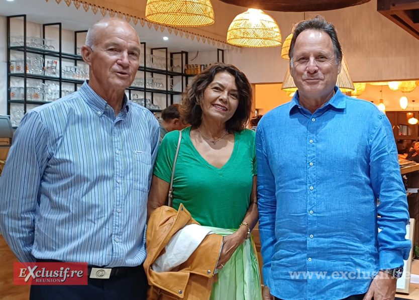 Henri Vergoz, Jasmine et William Giraud, les propriétaires de Frais Import