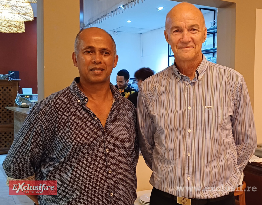 Wilfrid Mainfroi, directeur d'Exploitation de l'hôtel, et Henri Vergoz Wilfrid Mainfroi, directeur d'Exploitation de l'hôtel, et Henri Vergoz