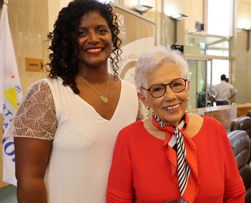 Dr Anne Christelle Richauvet et Thérèse Baillif Dr Anne Christelle Richauvet et Thérèse Baillif