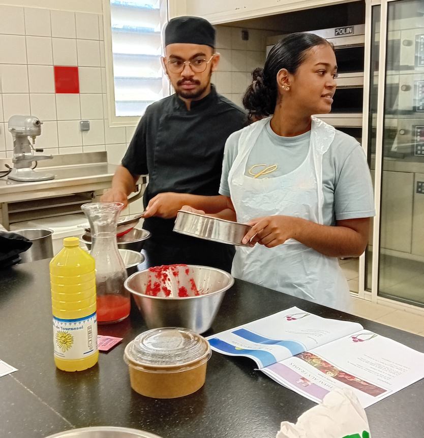 Goûter gourmand au Lycée hôtelier Christian Antou