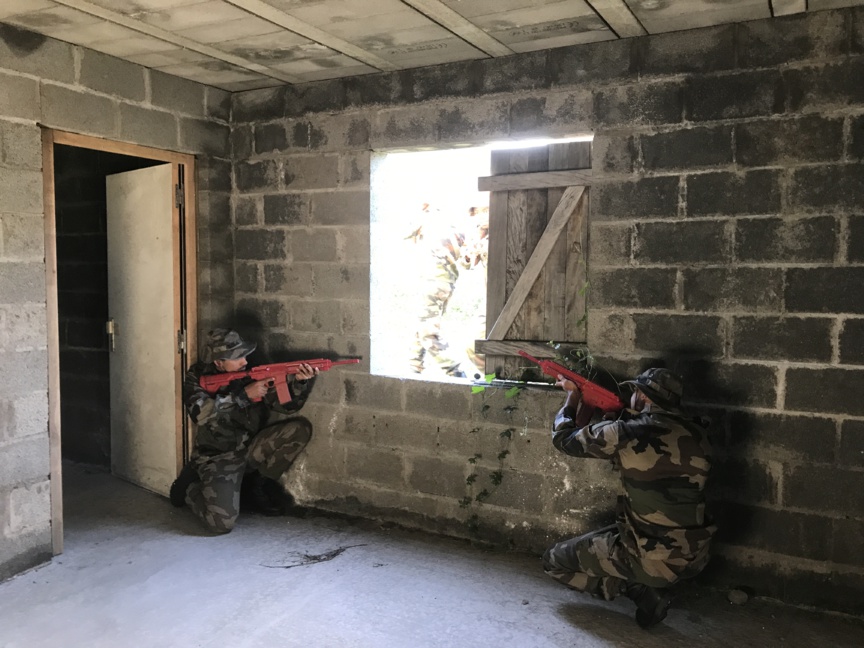 Mise en situation de combat...