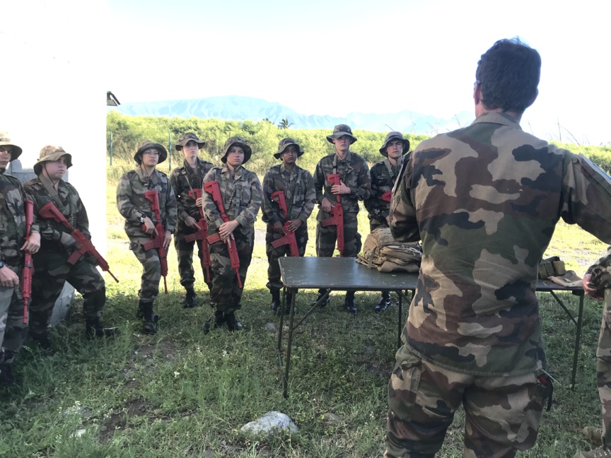 Une immersion au sein du 2e RPIMA pendant 5 jours Une immersion au sein du 2e RPIMA pendant 5 jours