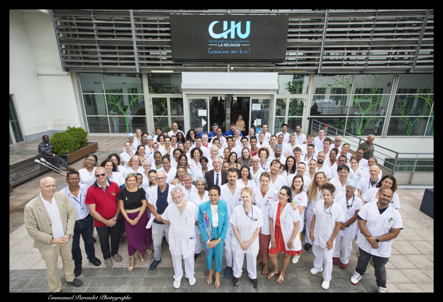 La photo de famille avec tous les intervenants de ce programme