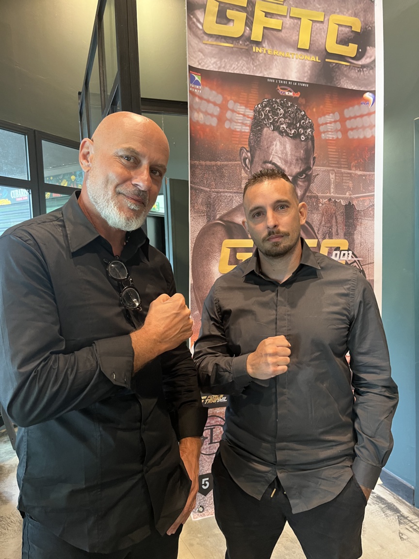 Guillaume Tissu et Christophe Leperlier de l'association Force Tranquille
